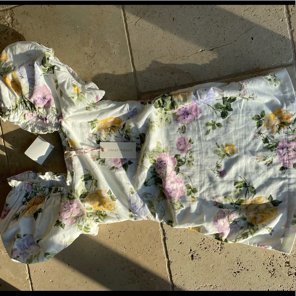 LoveShackFancy Lsf Minerva Dress! Floral, NWT, size 0!